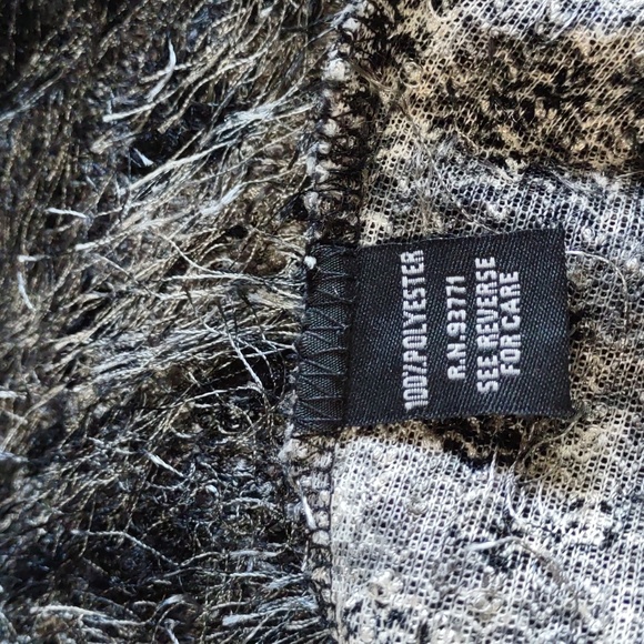 Kaktus Eyelash Fringe Cardigan Jacket - Picture 6 of 6